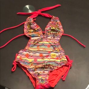 Kids Columbian beaded one piece